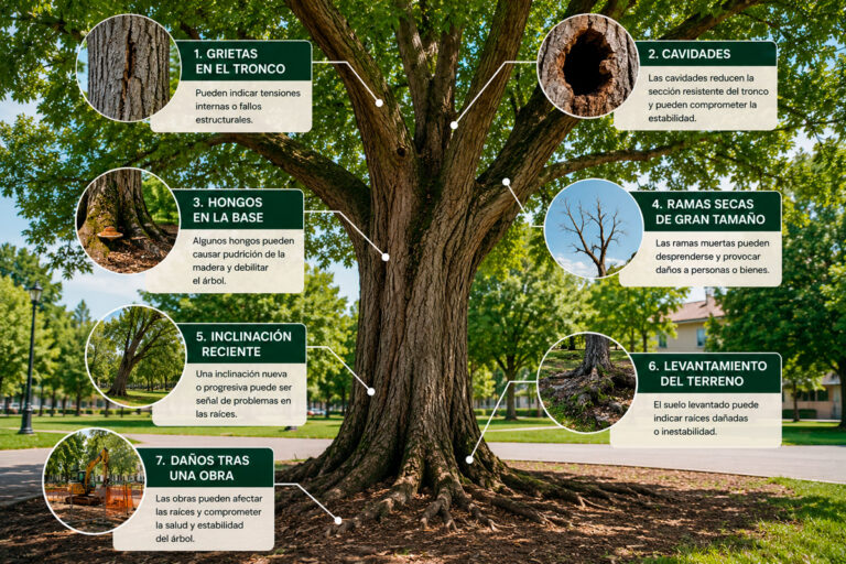 Cómo detectar un árbol peligroso: señales que nunca debes ignorar
