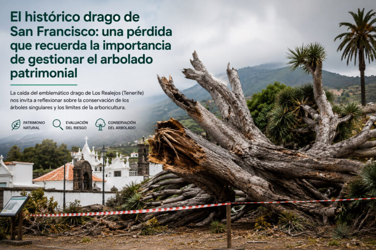 El histórico drago de San Francisco: una pérdida que recuerda la importancia de gestionar el arbolado patrimonial